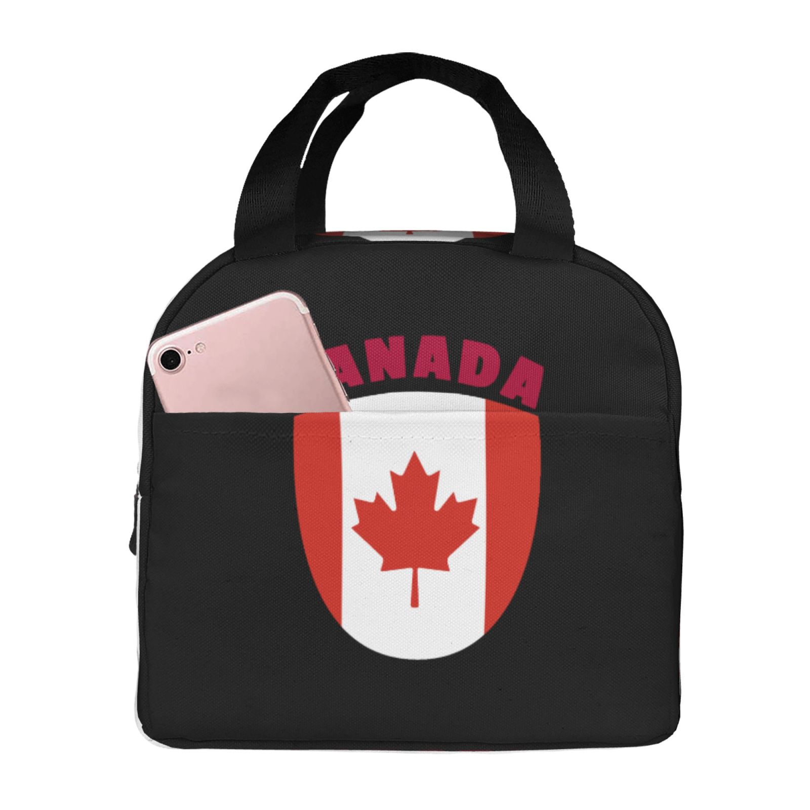 Women Bags In Canada - Kanada bayrağı baskı yalıtımlı öğle yemeği