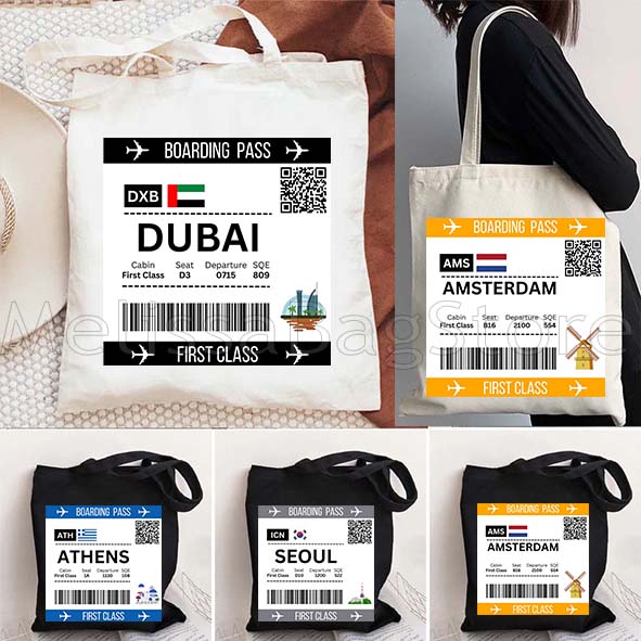 Women Bags In Dubai - Toronto Amsterdam Barselona Bangkok Dubai Biniş