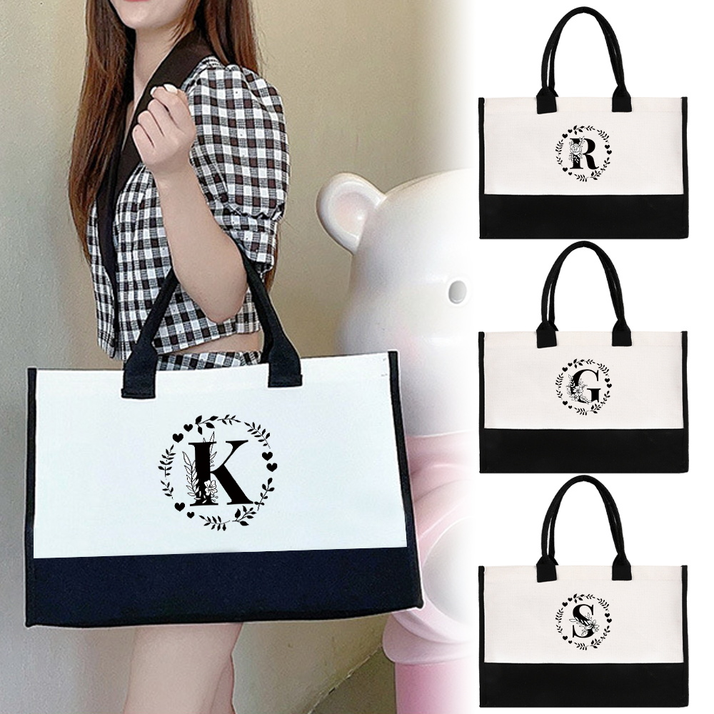 Women Bags Jute - Taşınabilir Taşıma Çantası Büyük Kapasiteli Alışveriş