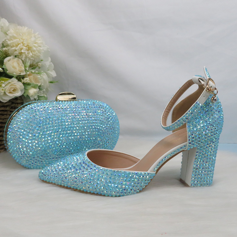 2025 Yeni Varış Mavi Yeşil AB  - Women Bags And Shoes incelemesi ve fiyatı